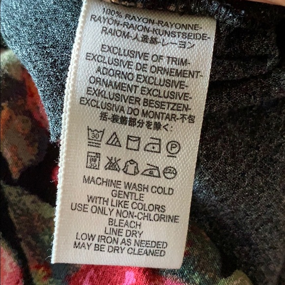 FREE PEOPLE Jamie Floral Midi Dress NWT - Picture 9 of 9